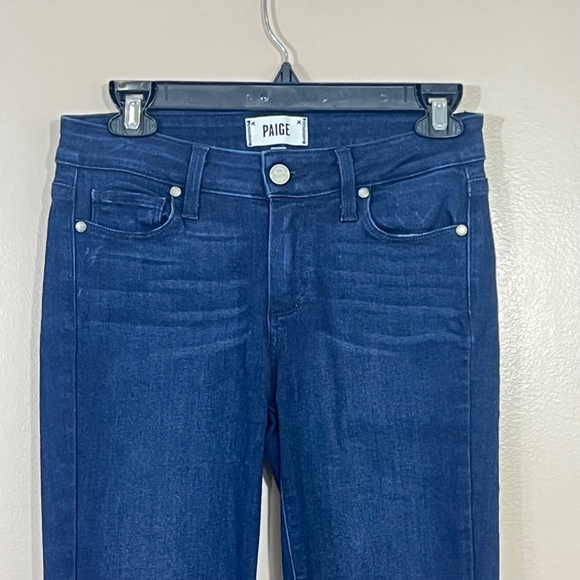 Paige Verdugo Ankle Jeans Blue Size 27 Women Country Western Cowgirl - Picture 4 of 15